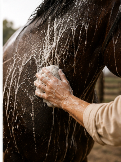 Coat Cleanse Purifying Wash for Horses